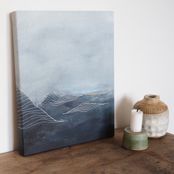 "Moorland" painting by Annabelle Ozanne