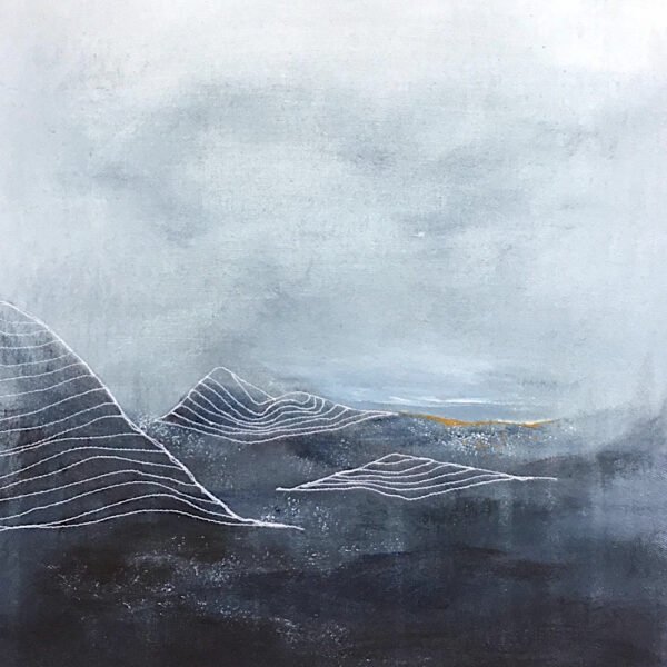 "Moorland" painting by Annabelle Ozanne