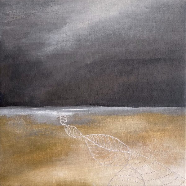 "Light embrace II" painting by Annabelle Ozanne