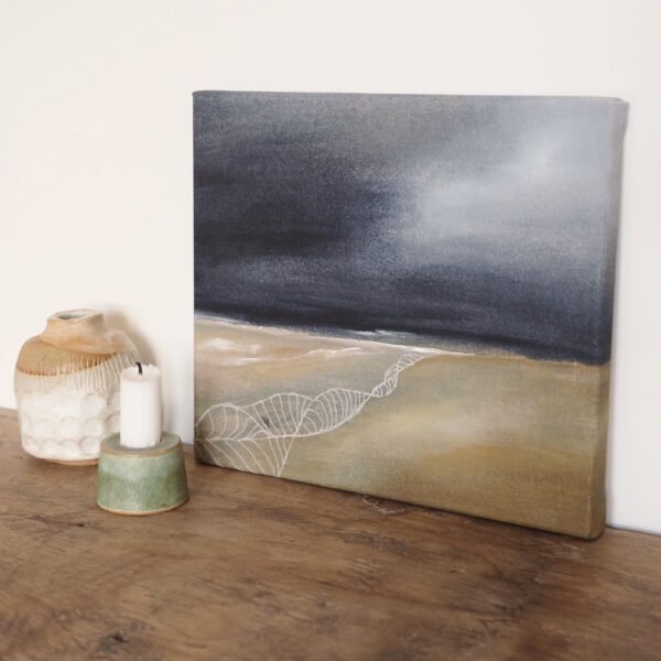 "Light embrace III" painting by Annabelle Ozanne