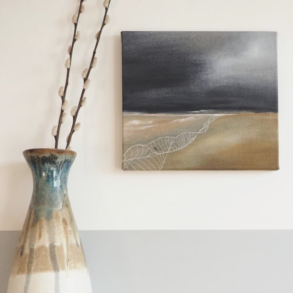 "Light embrace III" painting by Annabelle Ozanne