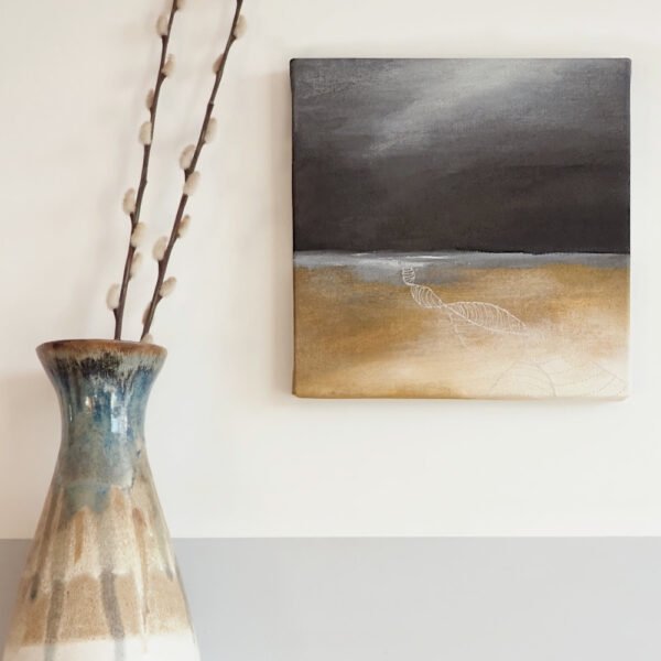 "Light embrace II" painting by Annabelle Ozanne