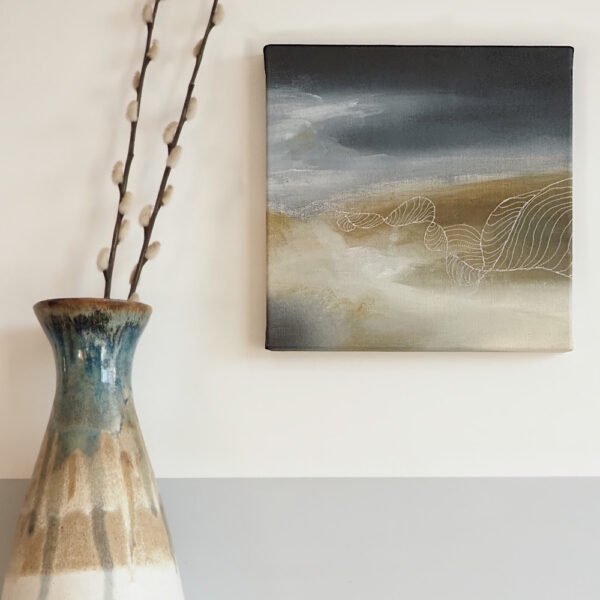 "Giant's basin" painting by Annabelle Ozanne