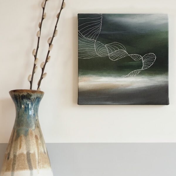 "Weaving in the wind" painting by Annabelle Ozanne
