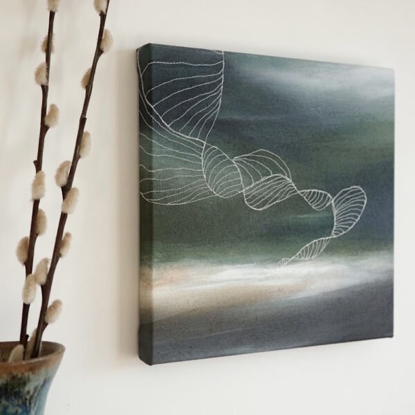 "Weaving in the wind" painting by Annabelle Ozanne