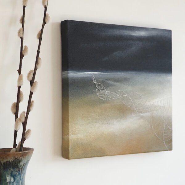 "Light embrace I" painting by Annabelle Ozanne