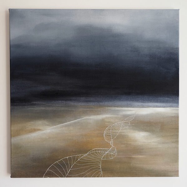 "Flowing peace within" painting by Annabelle Ozanne