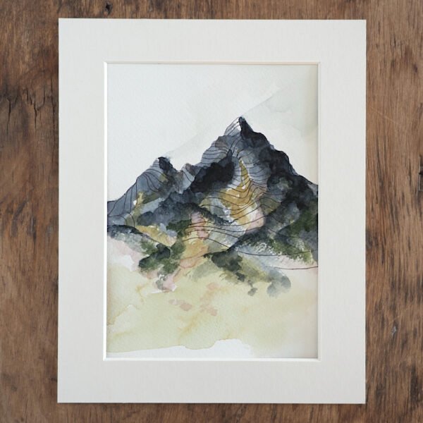 Mountain air - 8x10"